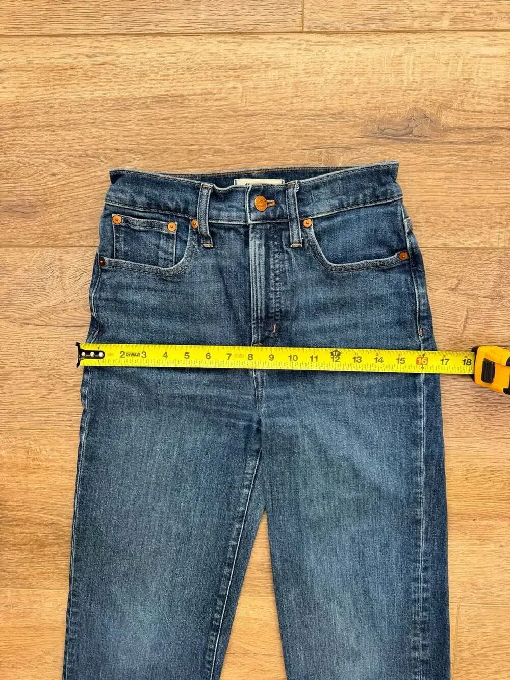 Madewell Perfect Vintage Wide-Leg Jeans Women’s 26 High Rise Dark Wash